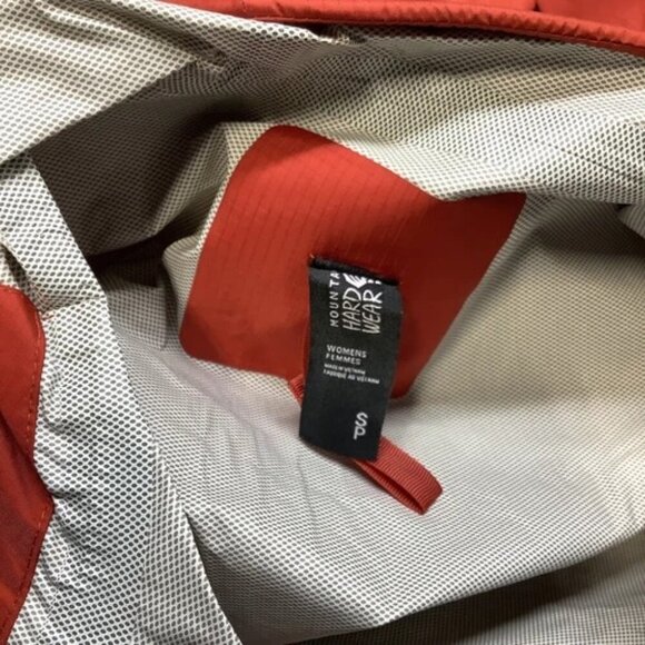 NEW MOUNTAIN HARDWEAR Women's Jacket Acadia Hooded Full Zip Size S Red - Picture 6 of 7
